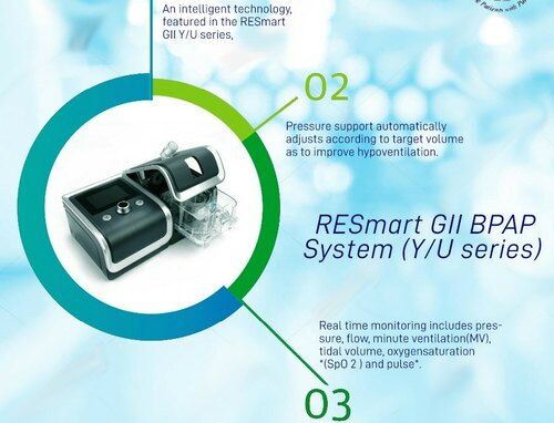 BMC Y30T BIPAP with Humidifier and Mask - Image 5